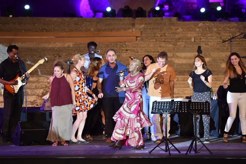 Angelique Kidjo at Baalbeck Festival